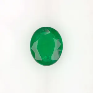1.19ct BRIGHT GREEN EMERALD NATURAL OVAL SHAPE CUT LOOSE GEMSTONE EARTH MINED