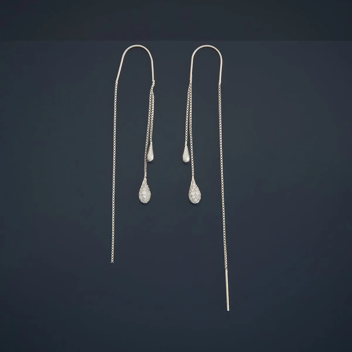 92.5 Silver Earring 180736