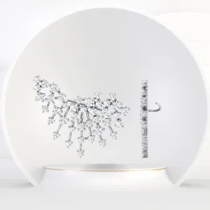 Celeste - 4.20CT Luxurious Cluster Diamond Earring Crawlers
