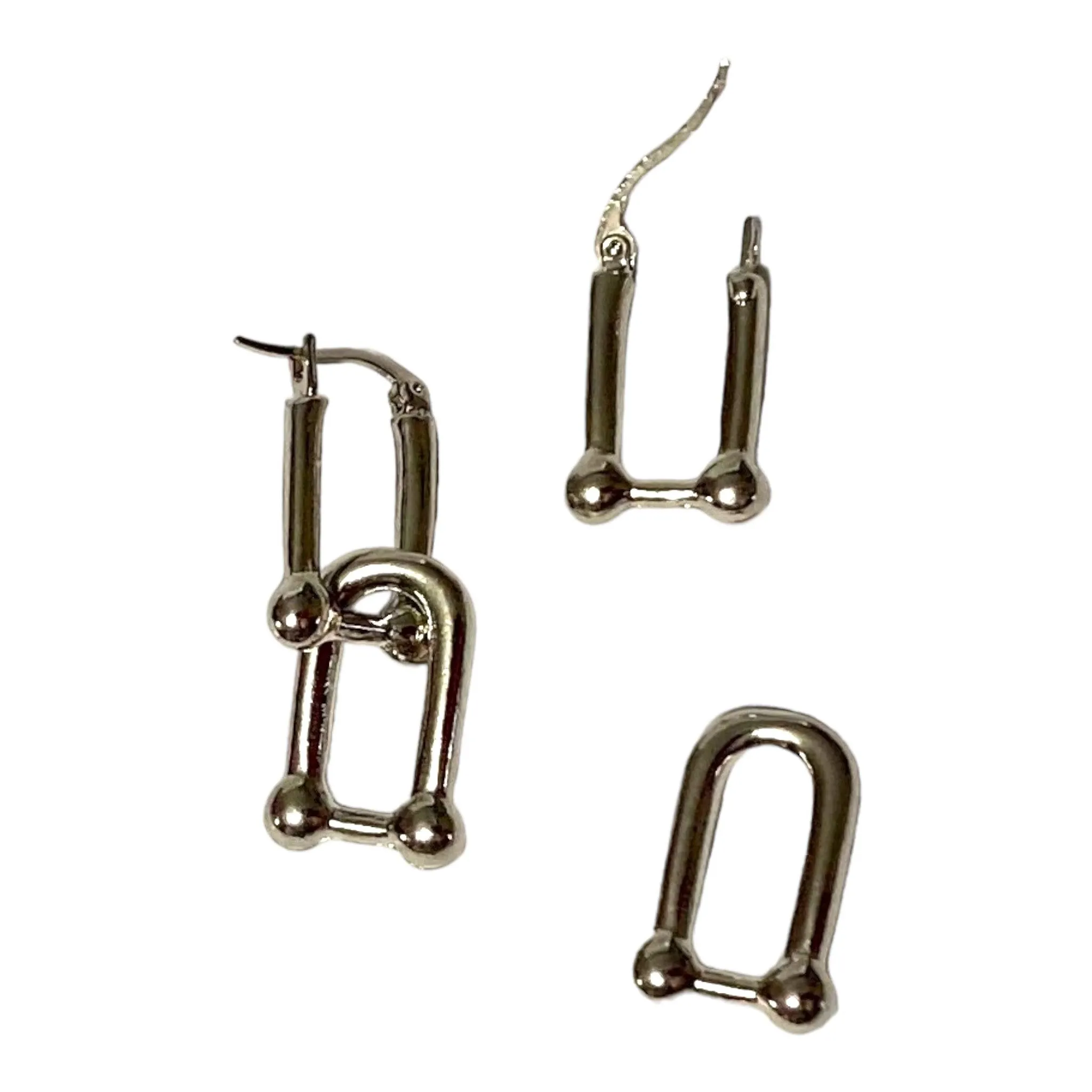Chic U Link Hoop Earrings