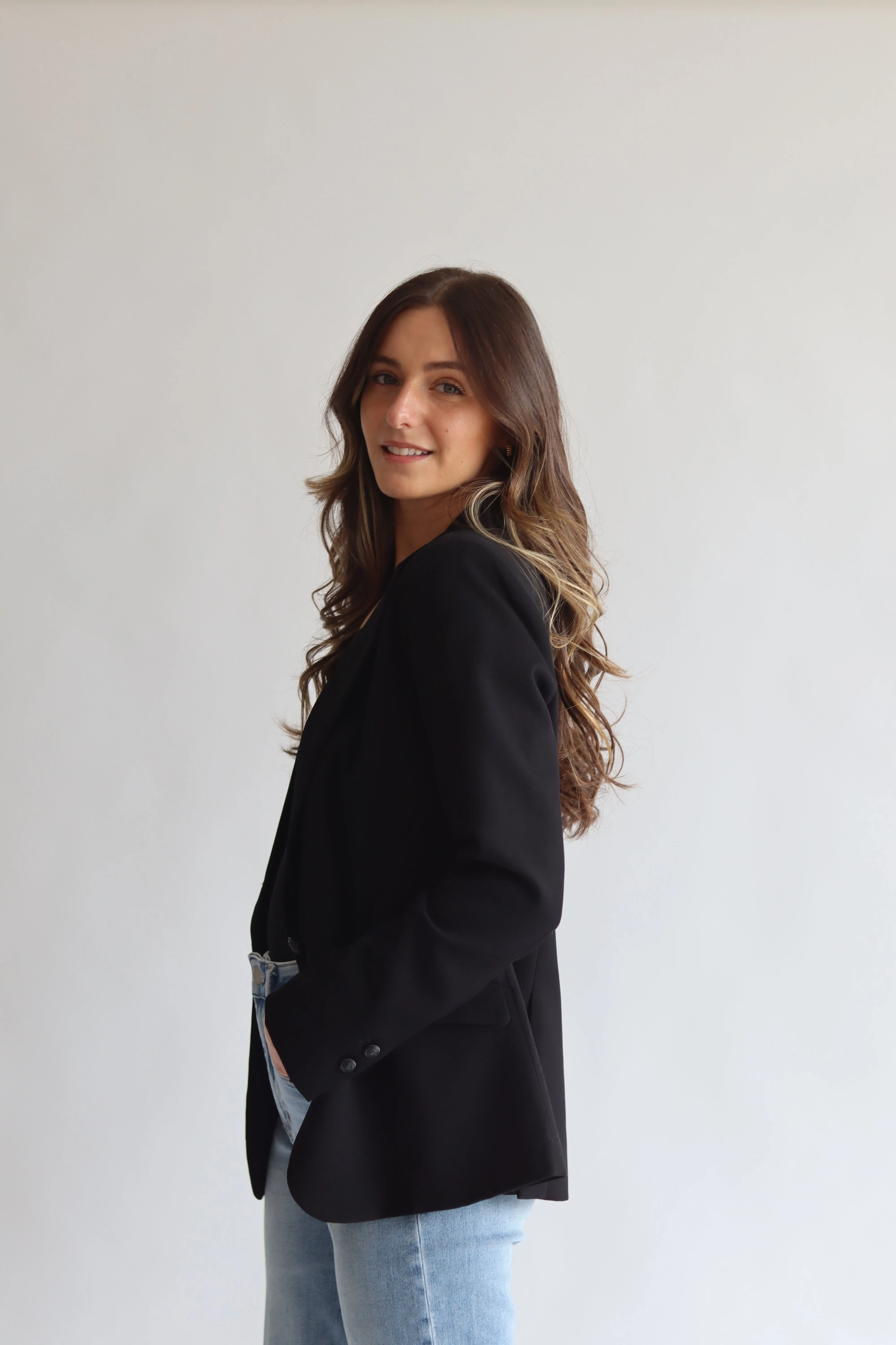 Classic Fit Stretch Blazer