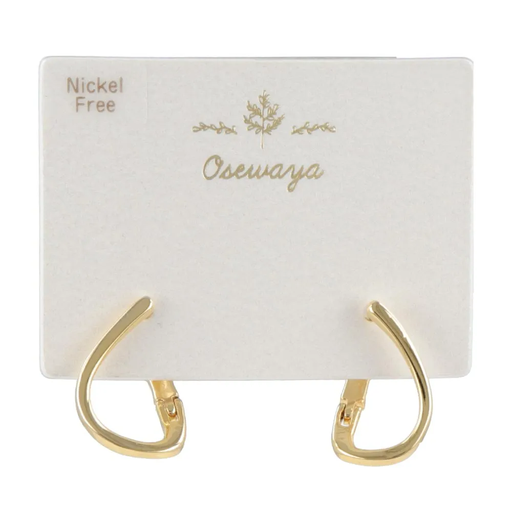 Curve Hoop Earrings