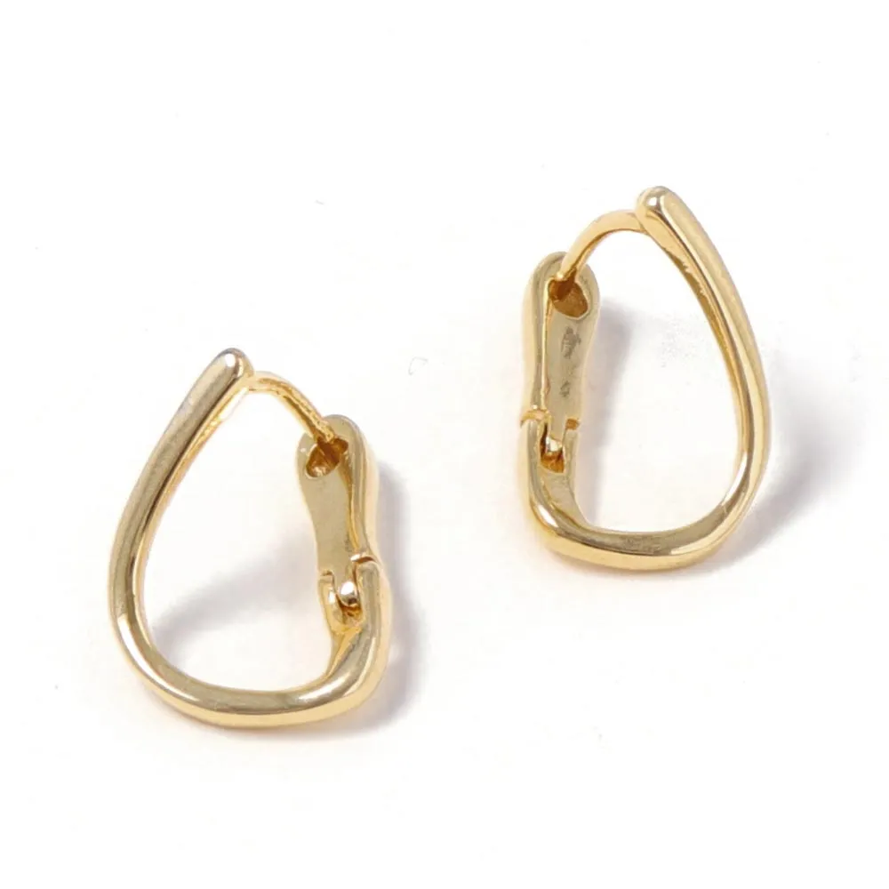 Curve Hoop Earrings