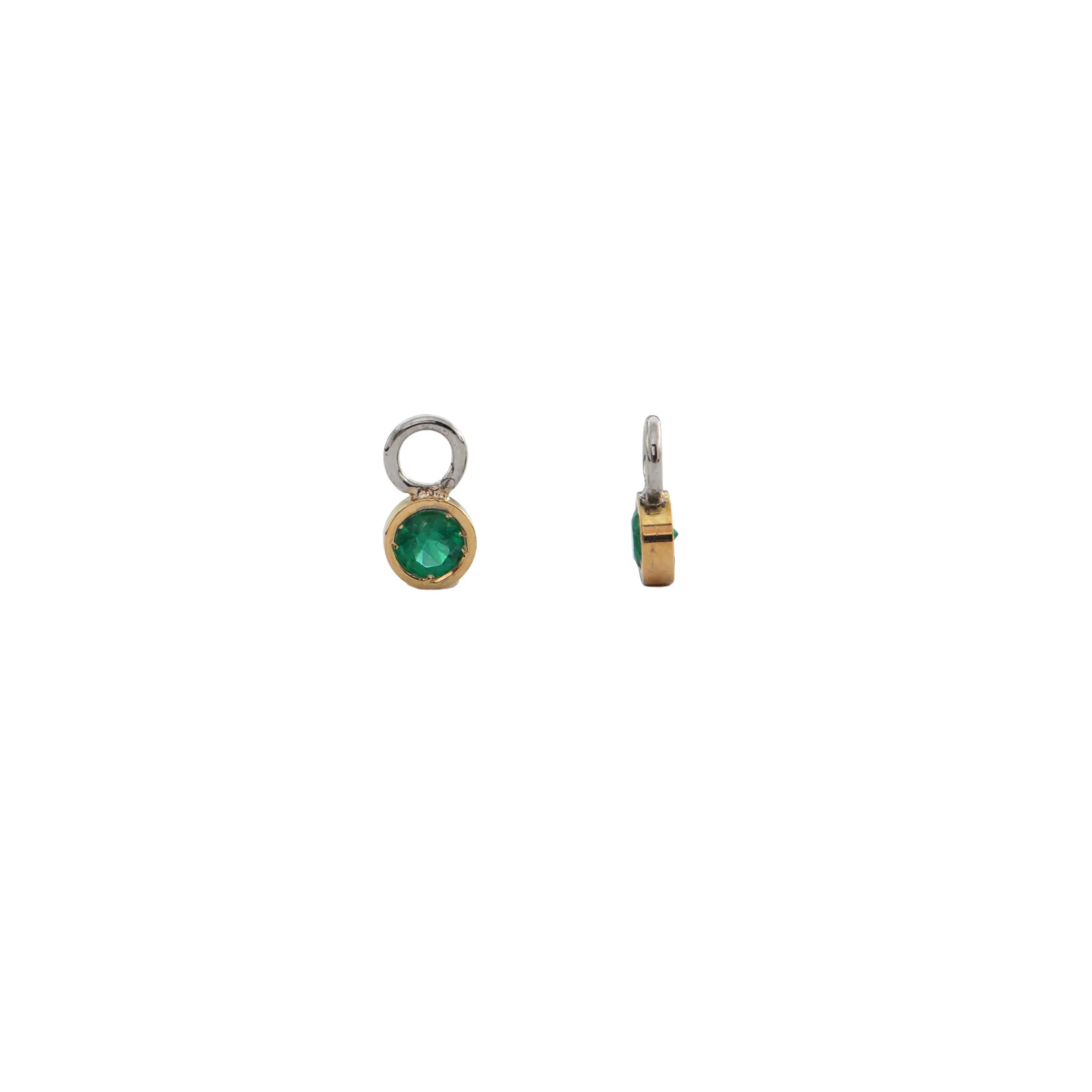 Daisy Exclusive Zambian Emerald Earring Enhancers