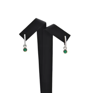 Daisy Exclusive Zambian Emerald Earring Enhancers