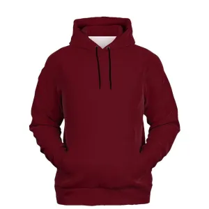 Dark Pink Hoodie | Unisex | with PLUS sizes | C0M100Y50K80