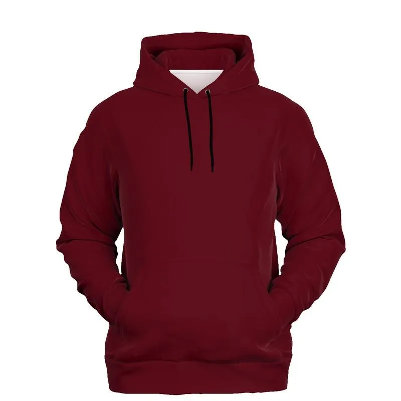 Dark Pink Hoodie | Unisex | with PLUS sizes | C0M100Y50K80