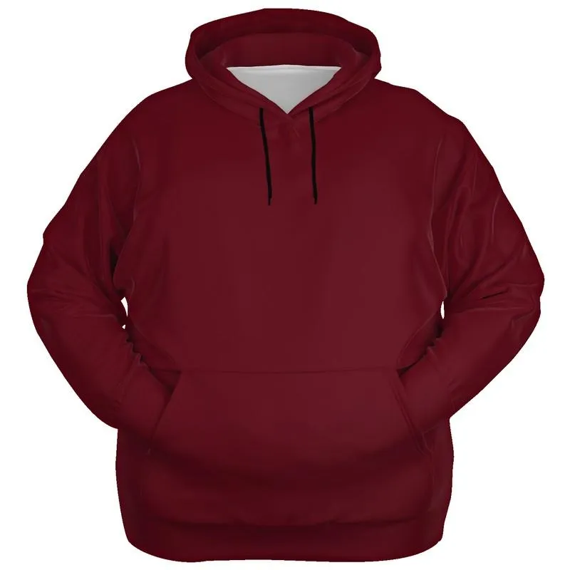 Dark Pink Hoodie | Unisex | with PLUS sizes | C0M100Y50K80
