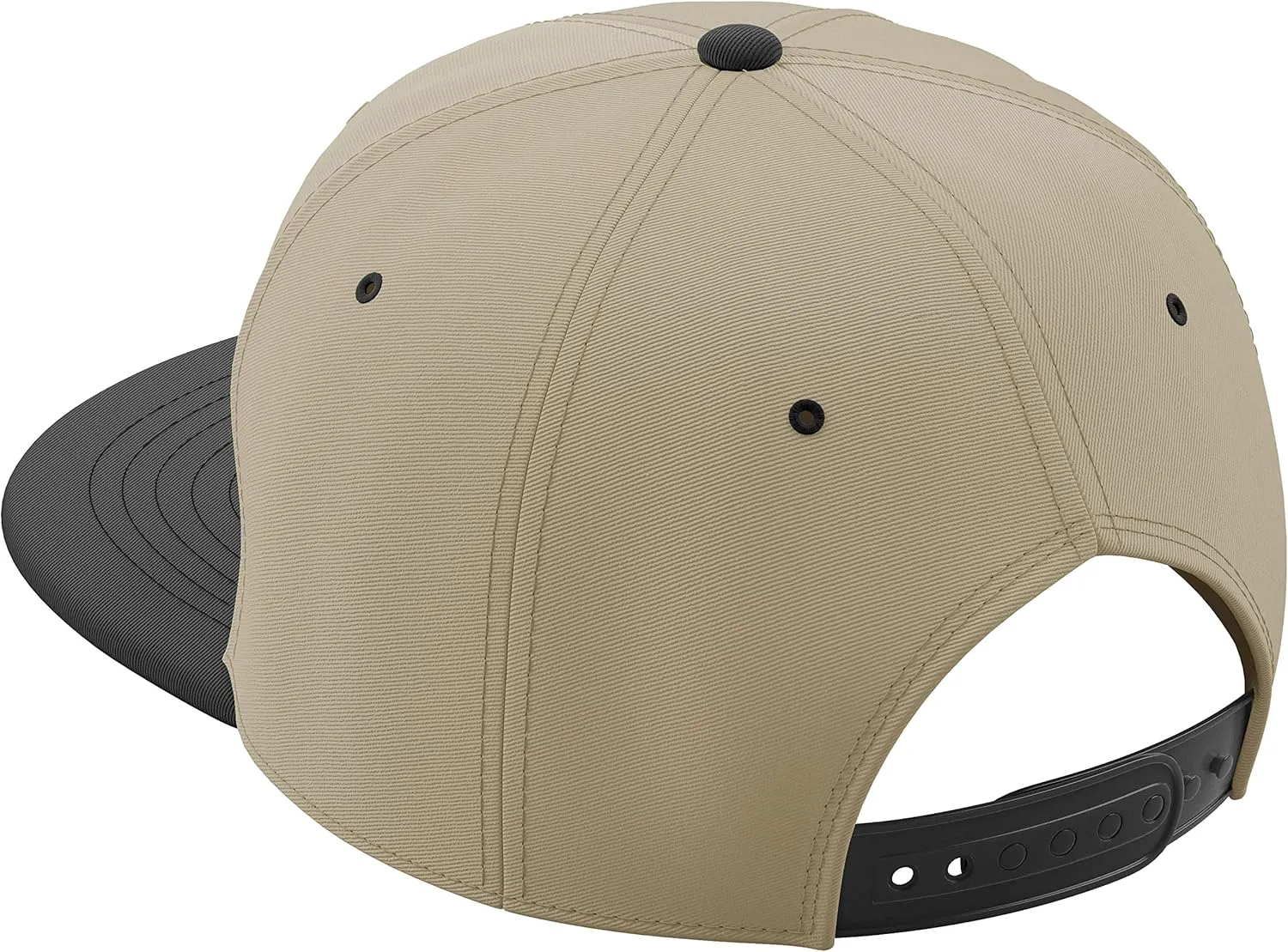 Daxton Classic Snapback Hat Old English Black Font Alphabet A to Z Flat Bill Visor Cap