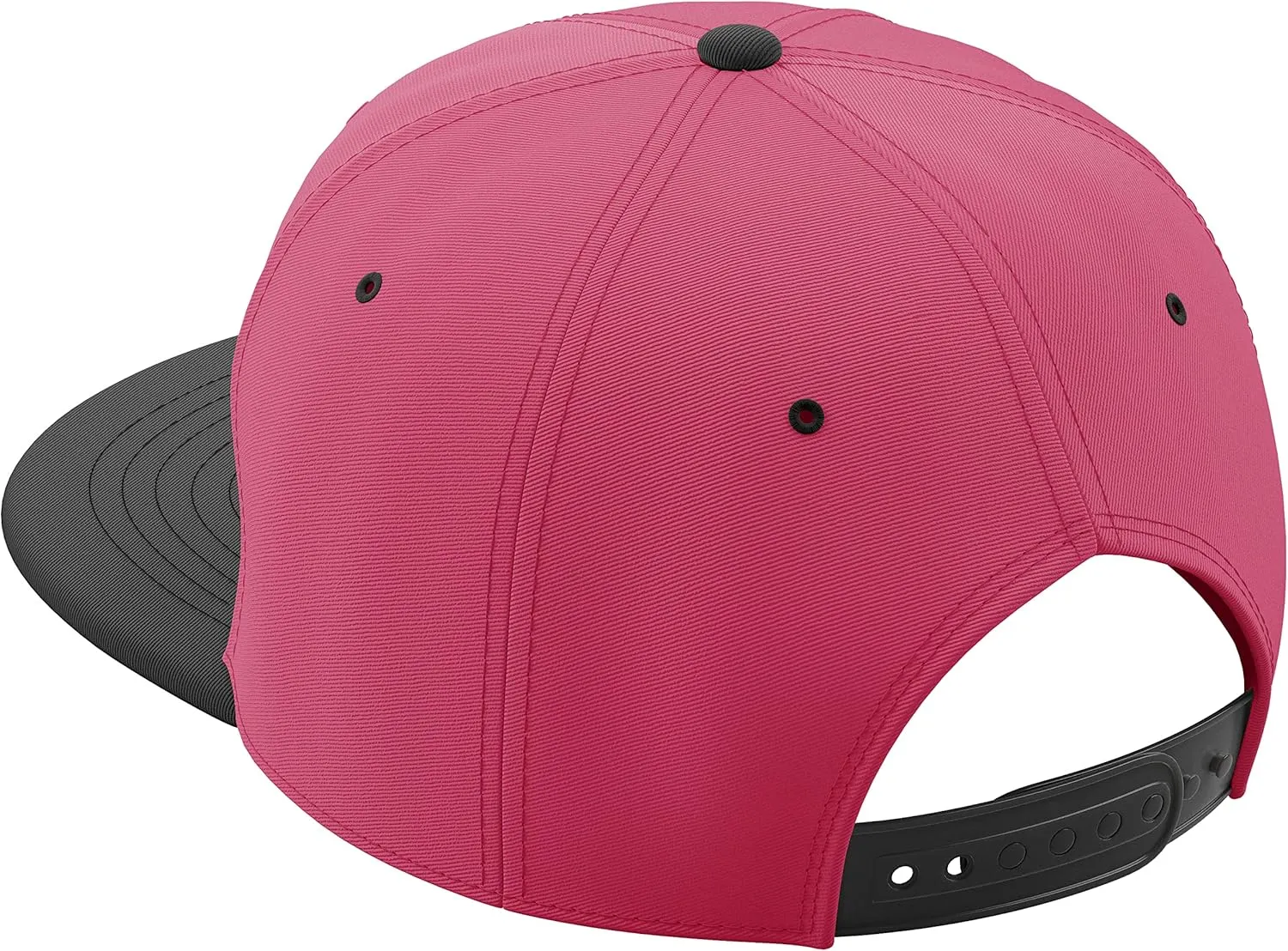 Daxton Classic Snapback Hat Old English Black Font Alphabet A to Z Flat Bill Visor Cap