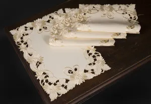 Delicate Daisy Placemats,13"x19", Set of 4