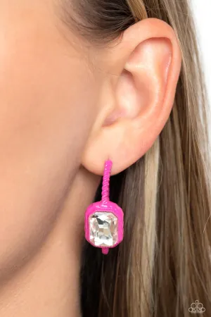 Earrings Call Me TRENDY - Pink E444