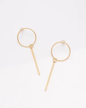 Imogen Gold Geometric Earring