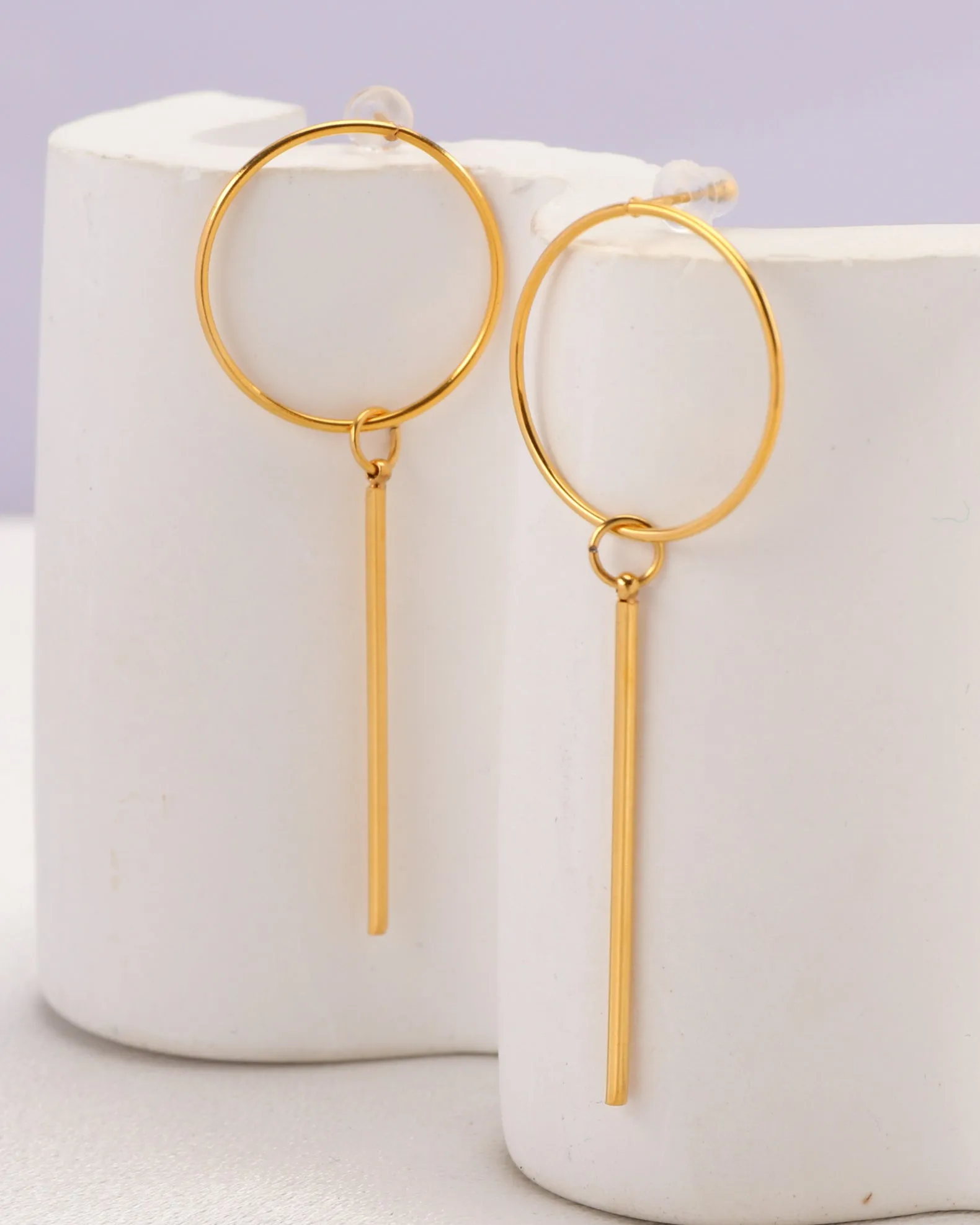 Imogen Gold Geometric Earring