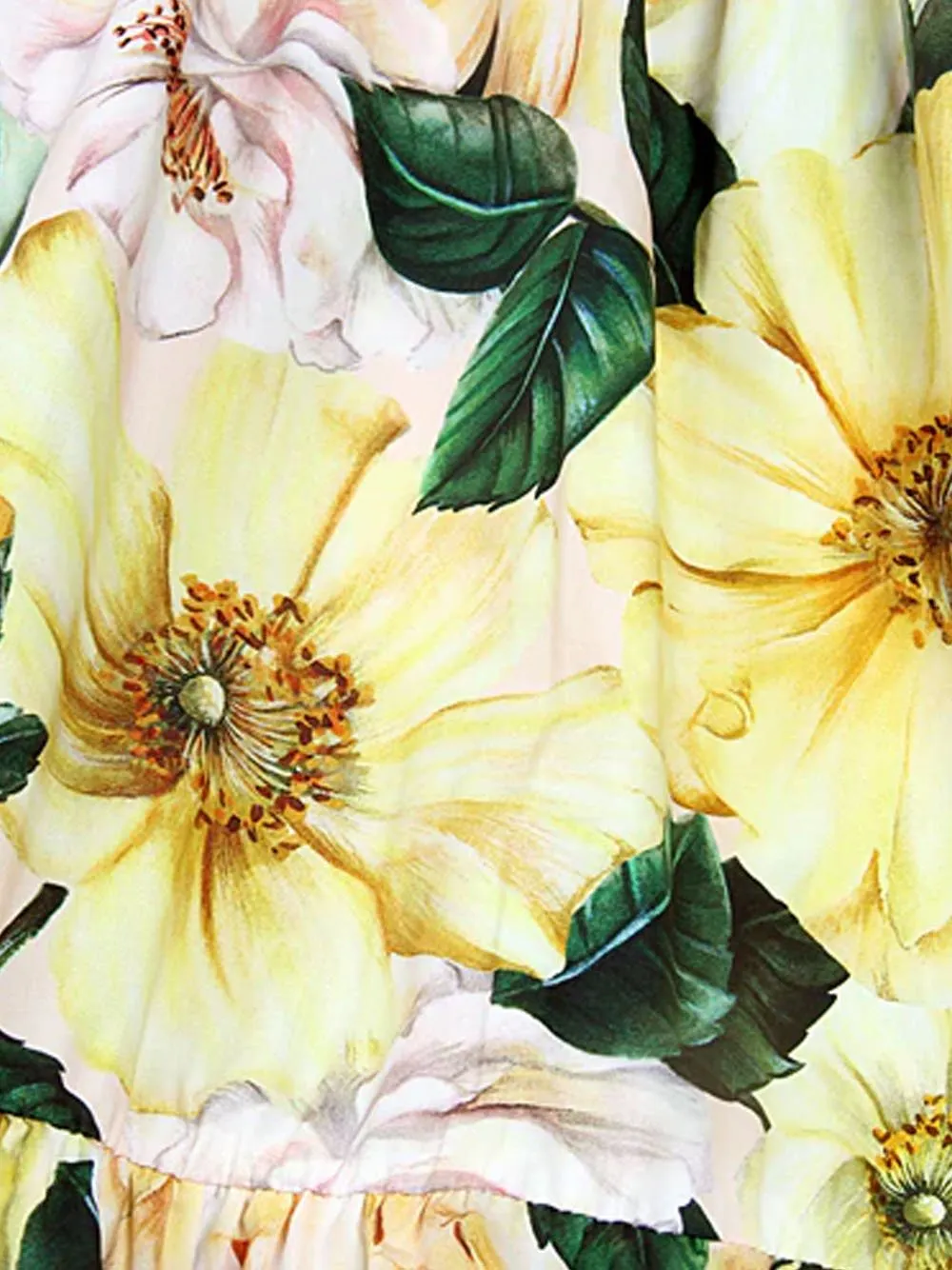 LARETTA Floral Midi Dress