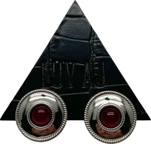 Luv AJ Silver The Shiraz Studs One Size