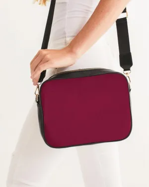 Medium Dark Pink Crossbody Bag | Medium Dark Pure Pink | C0M100Y50K60