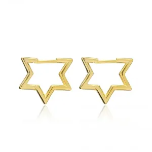 Modern Day Jewish Star of David Earrings