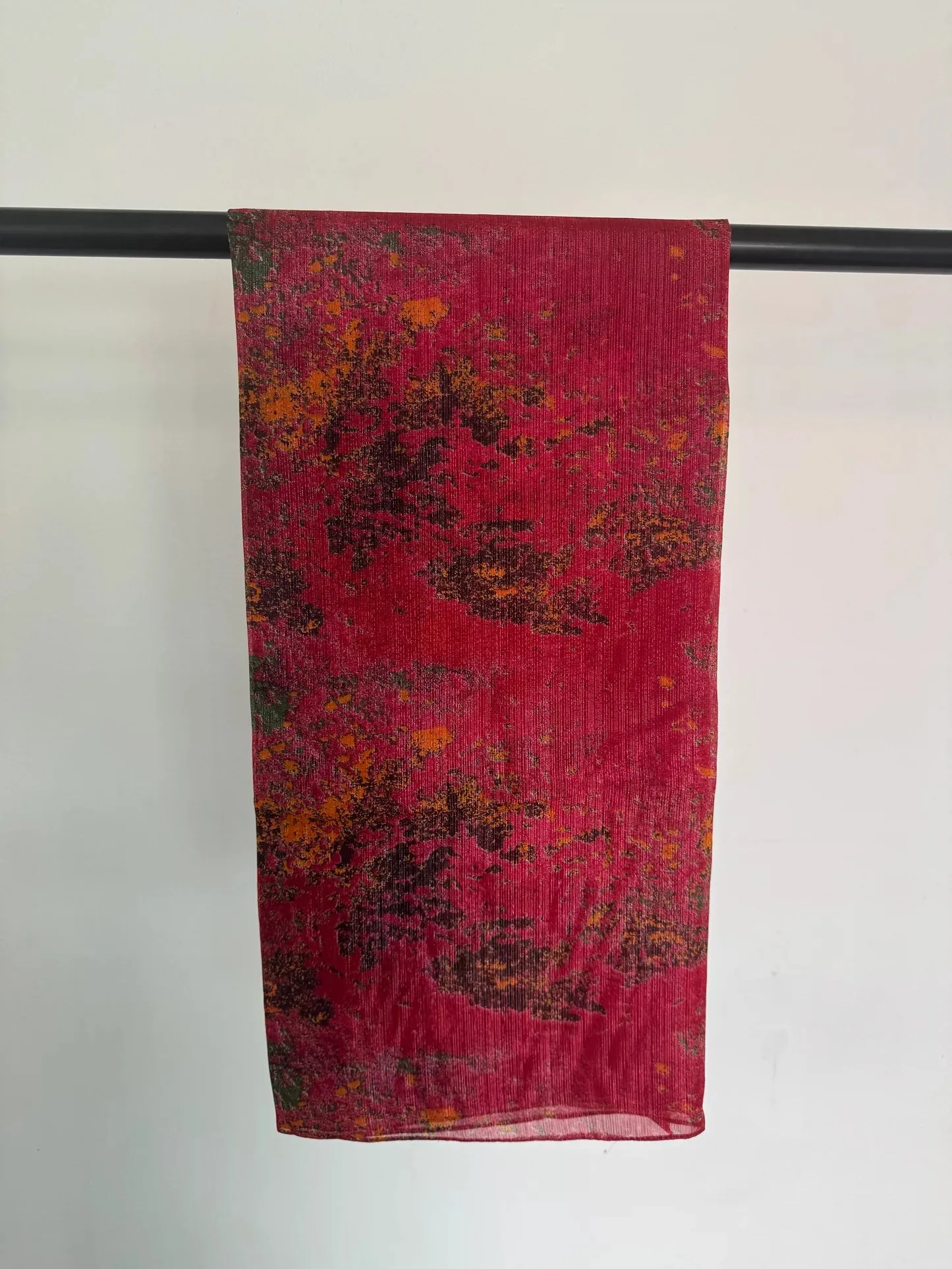 MYX014 Tie-dyed silk chiffon scarf/hijab