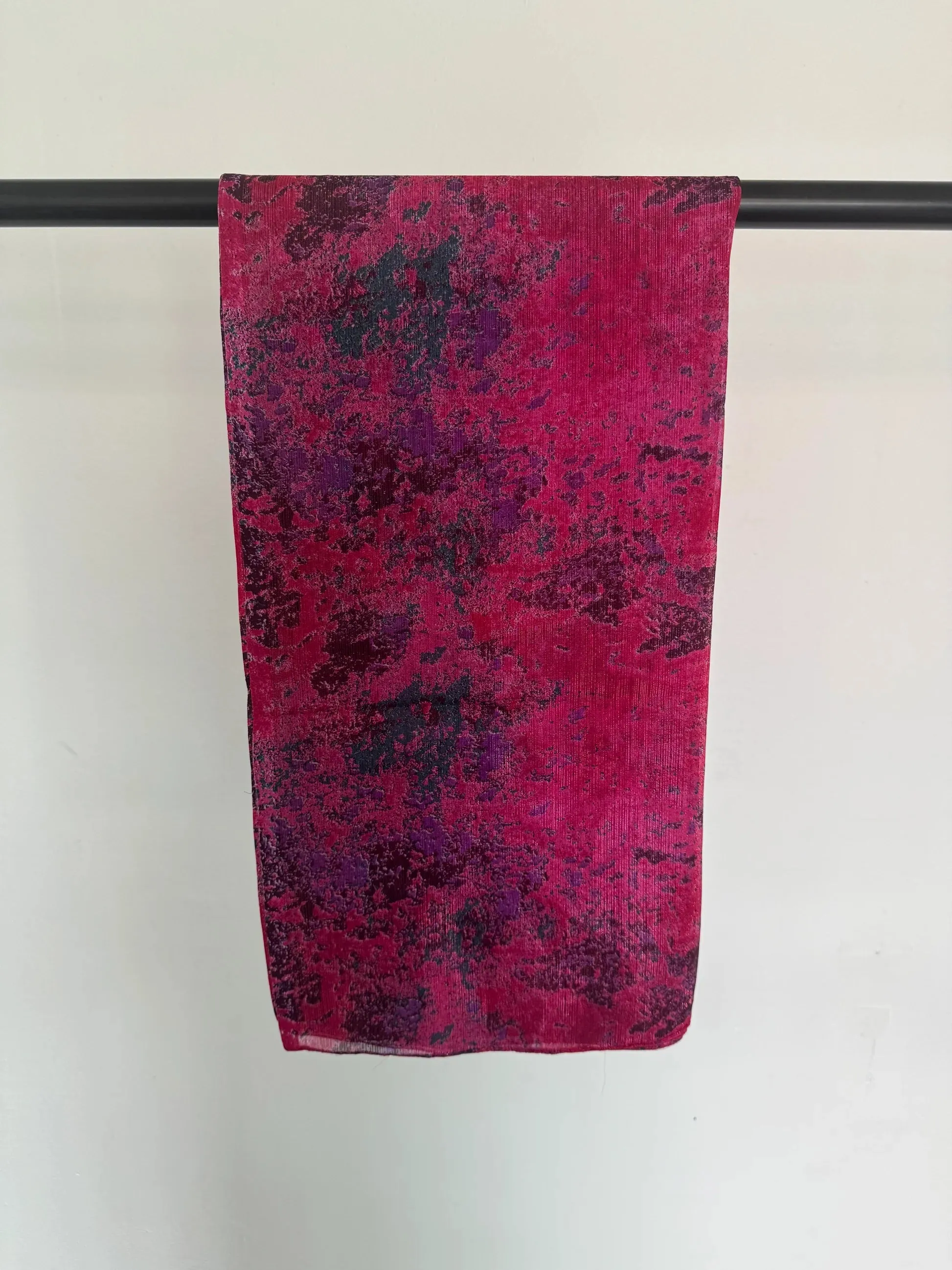 MYX014 Tie-dyed silk chiffon scarf/hijab