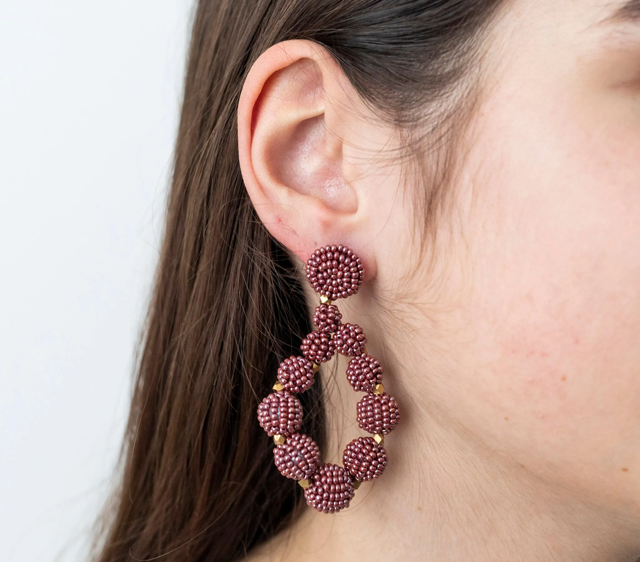 ***NEW*** <br>The Chelsea Teardrop <br> Mulberry