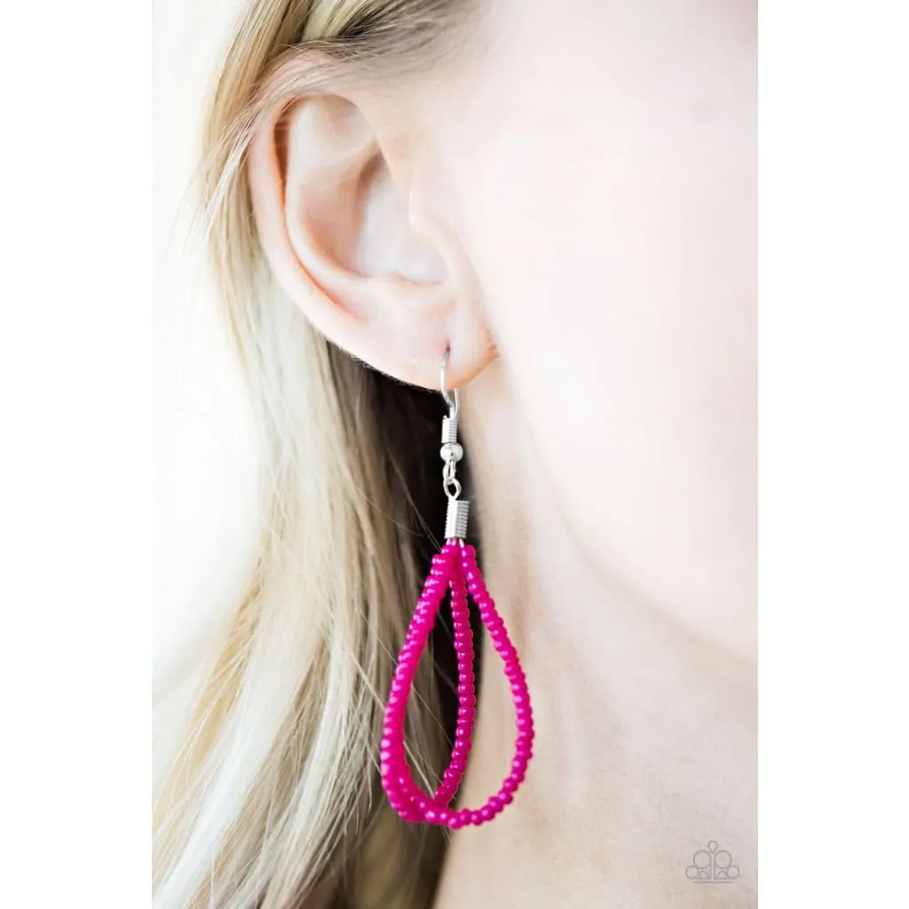 Paparazzi Brazilian Brilliance - Pink Necklace
