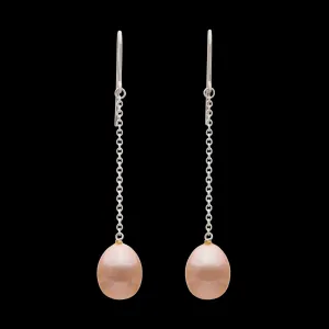 Pearl Drop Silver Earrings by Tiffany & Co.