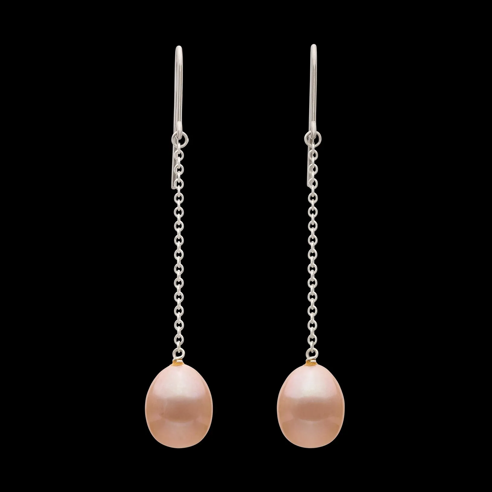 Pearl Drop Silver Earrings by Tiffany & Co.