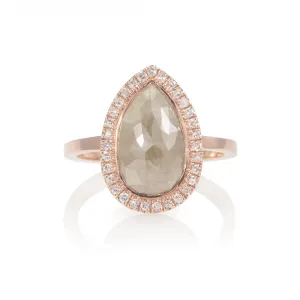 Petite Raw Diamond Love Ring