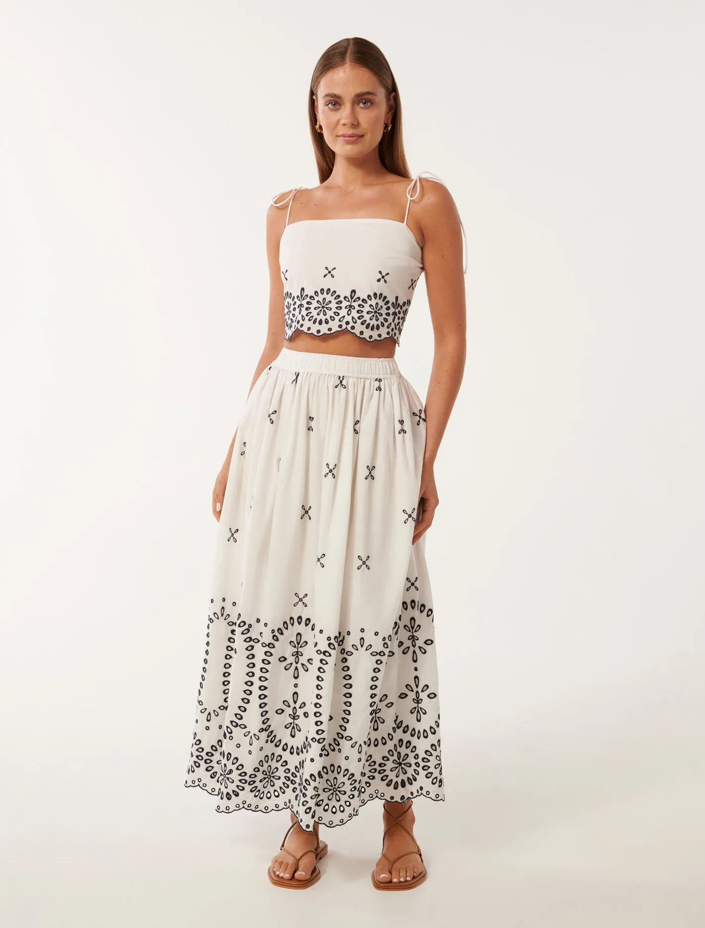 Polly Embroidered Top