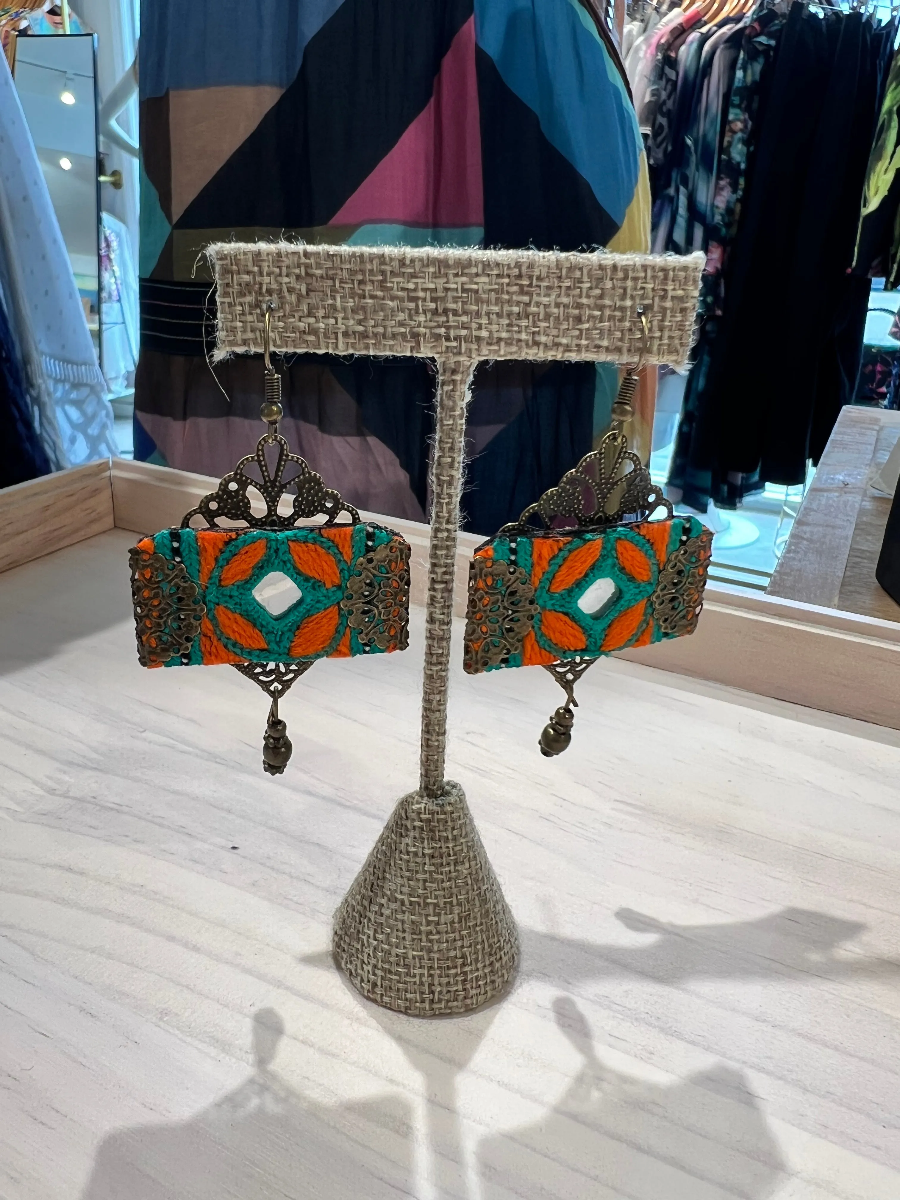 Sacred Scroll Earrings