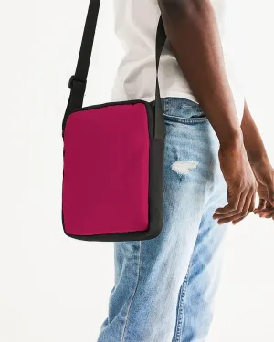 Shaded Pink Messenger Pouch | C0M100Y50K30