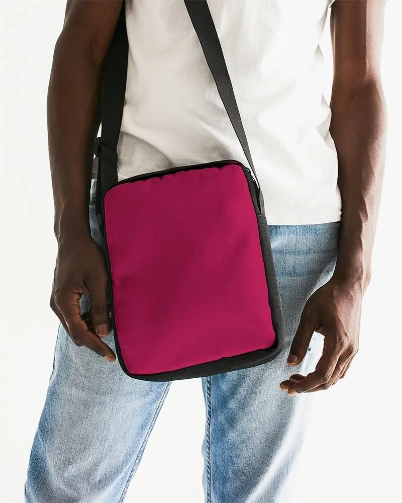 Shaded Pink Messenger Pouch | C0M100Y50K30