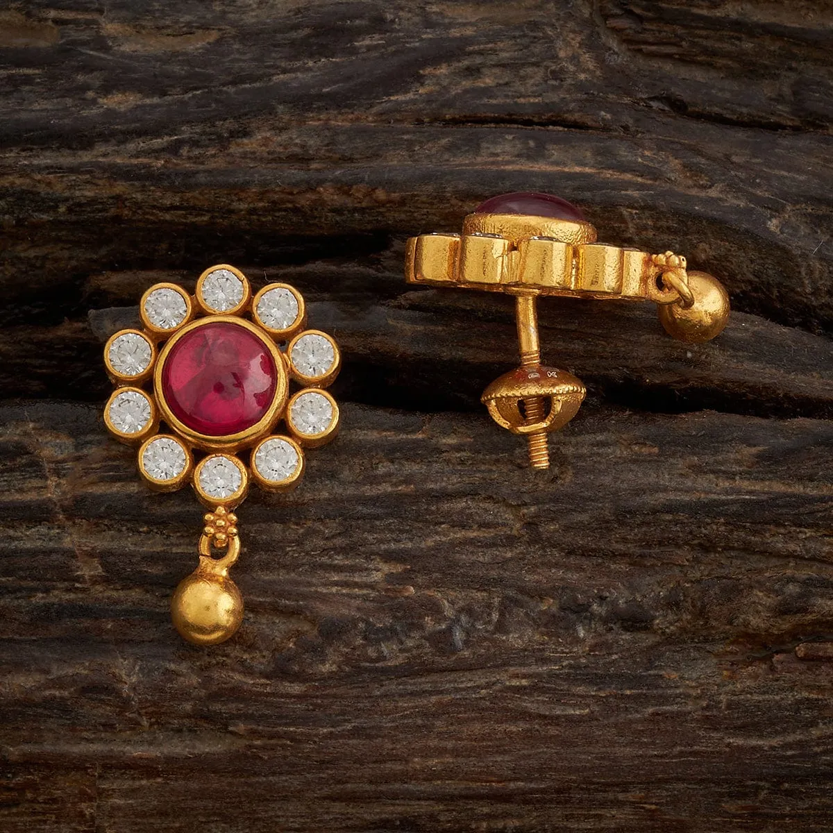 Silver Temple Earring 165972