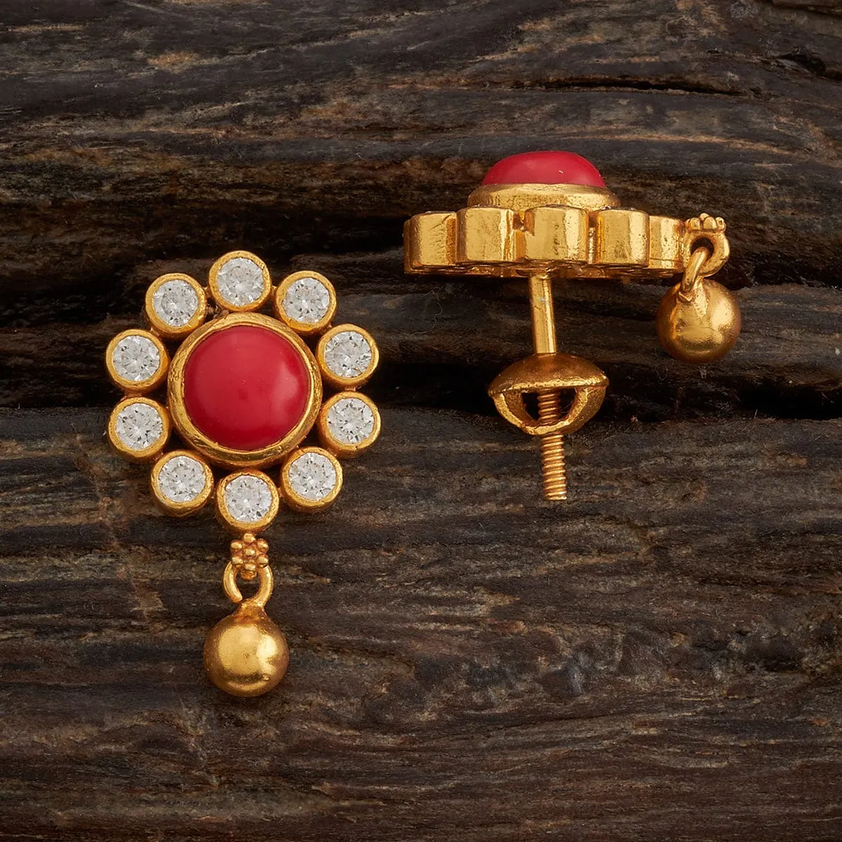 Silver Temple Earring 165972