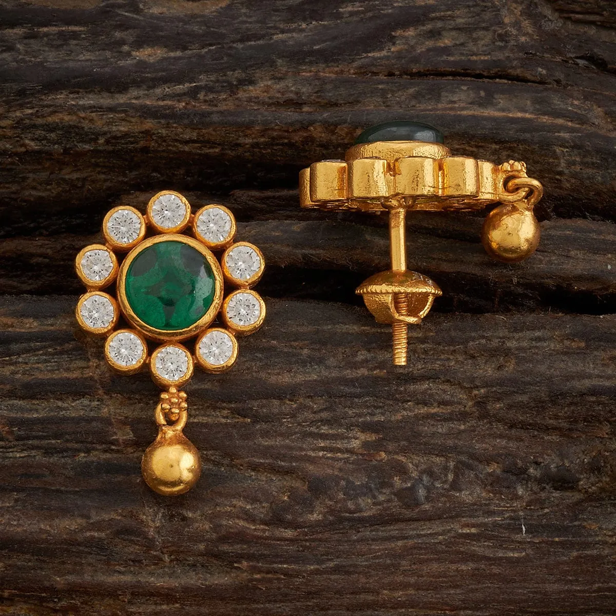 Silver Temple Earring 165972