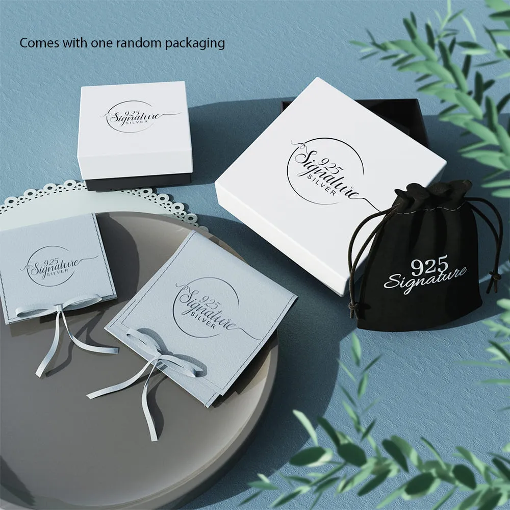 Solid 925 Signature Silver Ridged Huggie Earrings