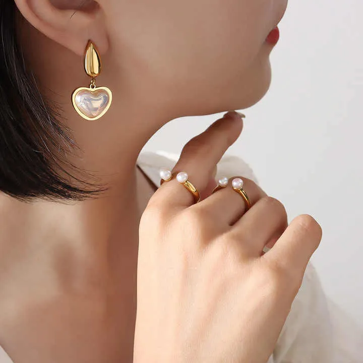 Vintage Heart Earrings