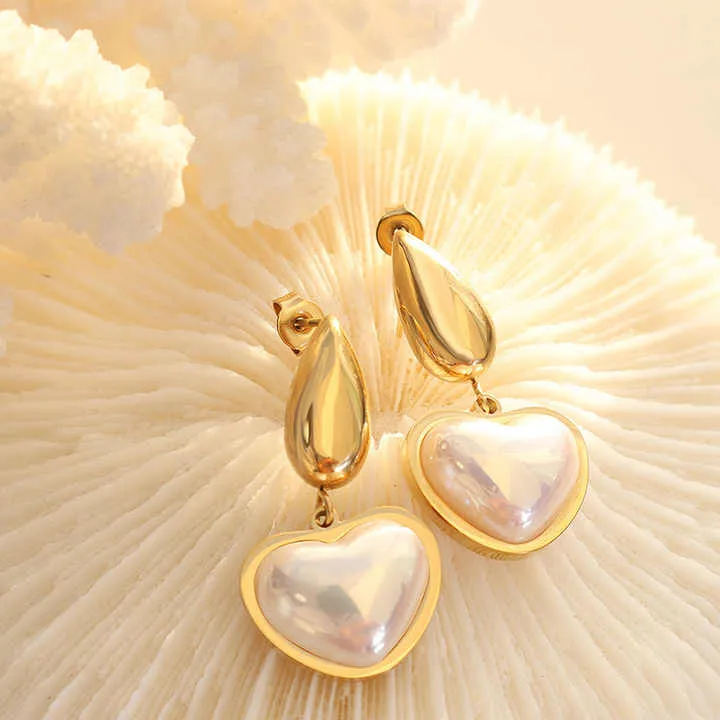 Vintage Heart Earrings