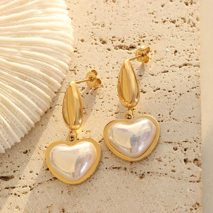 Vintage Heart Earrings
